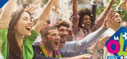 Tous ensemble derrière les bleus