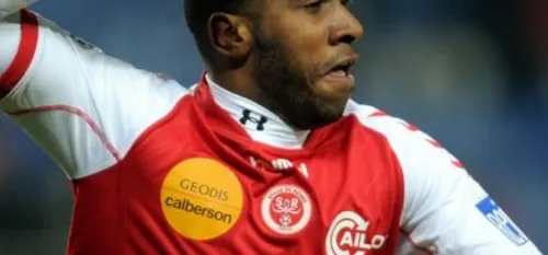 Des joueurs du stade de Reims en dédicaces