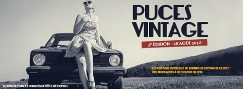 Les Puces Vintage de retour à Metz-Expo pour une 3ème édition !