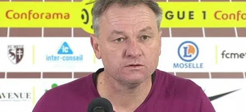 Frédéric HANTZ ne sera plus l'entraîneur du FC METZ