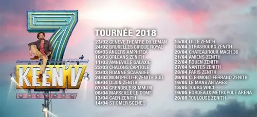 PODCAST. Keen'V présente sa nouvelle tournée sur Direct FM