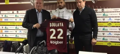 Farid Boulaya rejoint le FC Metz