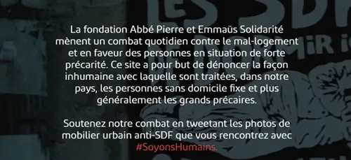 Opération "coup de poing" de la fondation Abbé Pierre à Metz