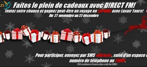 Pour Noël, Direct FM vous couvre de cadeaux !