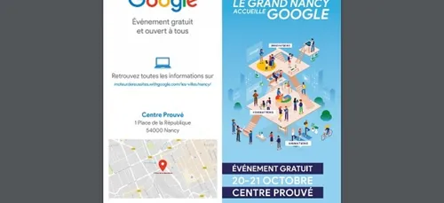 Google s'installe à Nancy pour deux jours