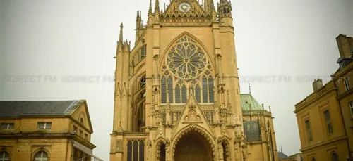 Metz : début des travaux sur le parvis de la cathédrale