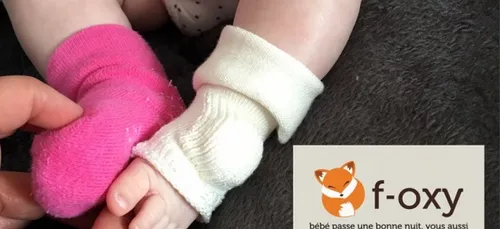 F-OXY : la chaussette qui surveille votre bébé