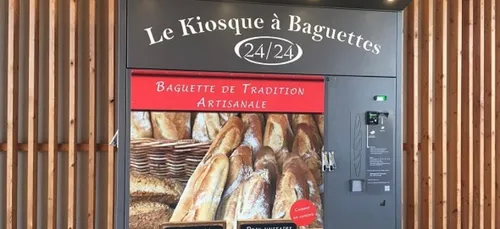 Un kiosque à baguettes installé pour la première fois en gare de...