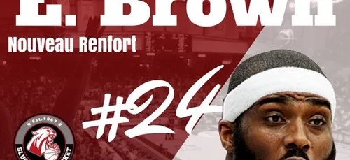 Elton Brown rejoint le Sluc Nancy