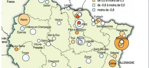 La région Grand Est compte 5 554 645 habitants
