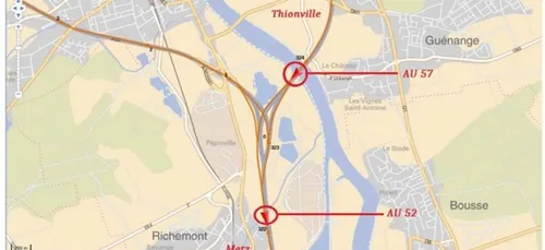 Fermeture temporaire de l'A31 entre Guénange et Mondelange