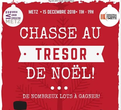 Chasse au trésor au marché de Noël de Metz