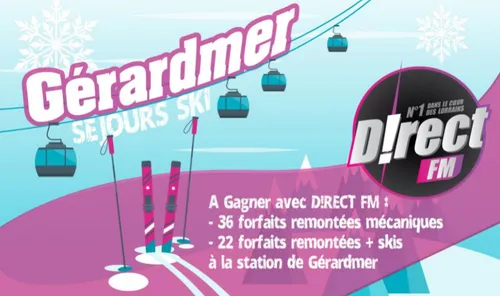 Gagnez votre forfait ski à Gérardmer dès le 7 janvier !