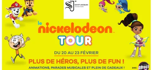 Le NICKELODEON TOUR est de passage en Lorraine
