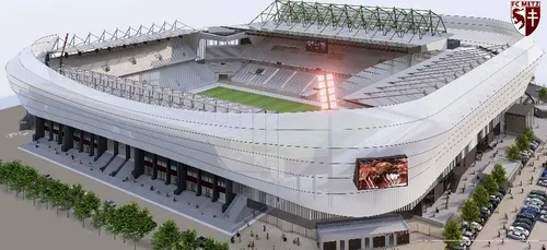 Bernard Serin (FC Metz) dévoile le futur Stade Saint-Symphorien