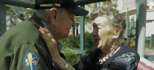 France 2: Un GI américain du Débarquement retrouve son amour de...