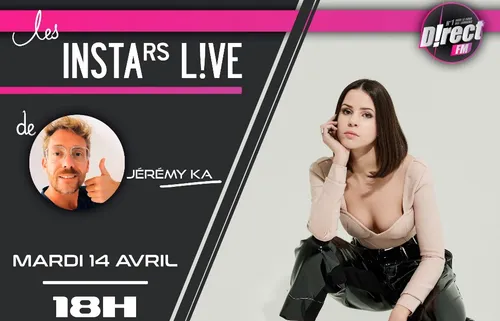 JÉRÉMY KA VOUS DONNE RENDEZ-VOUS À 18H SUR L'INSTAGRAM DE LA RADIO