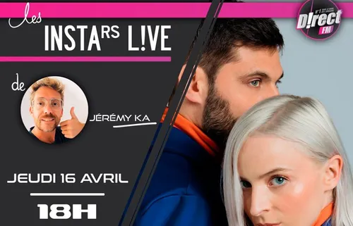 JÉRÉMY KA VOUS DONNE RENDEZ-VOUS À 18H SUR L'INSTAGRAM DE LA RADIO