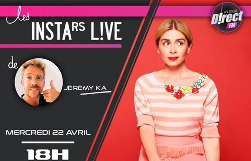 JÉRÉMY KA VOUS DONNE RENDEZ-VOUS À 18H SUR L'INSTAGRAM DE LA RADIO