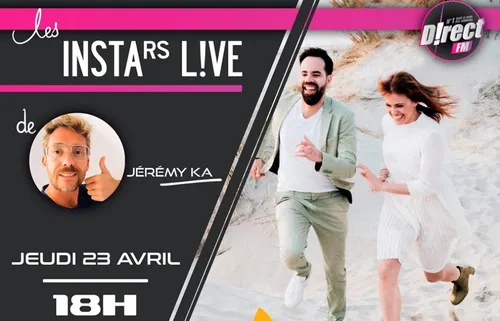 JÉRÉMY KA VOUS DONNE RENDEZ-VOUS À 18H SUR L'INSTAGRAM DE LA RADIO