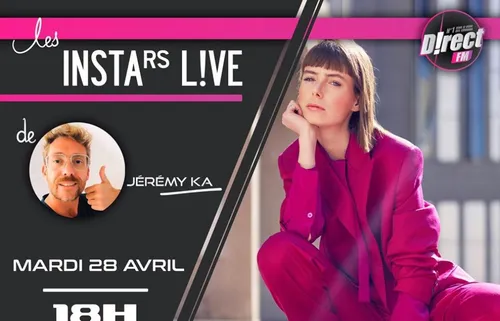 JÉRÉMY KA VOUS DONNE RENDEZ-VOUS À 18H SUR L'INSTAGRAM DE LA RADIO