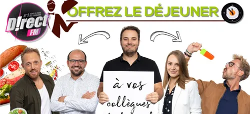 Le Wake Up vous offre votre déjeuner pour vous et vos collègues