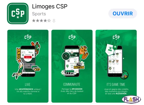 Lancement de l'application mobile du Limoges CSP