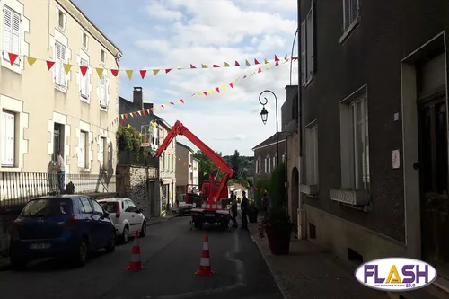 Bessines sur Gartempe se prépare pour les Bandafolie's