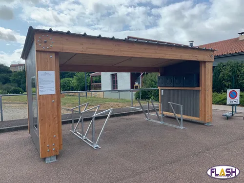 E Bike Port la borne autonome créée par une entreprise de Limoges