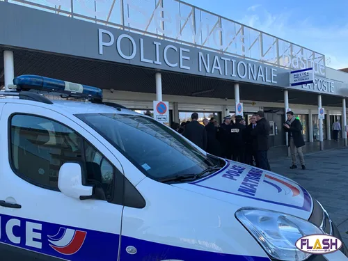 Coups de feu sur le bureau de Police de la Bastide à Limoges