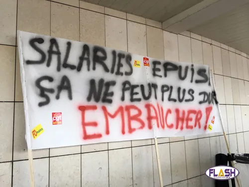 La mobilisation continue au CHU de Limoges et de Saint-Junien