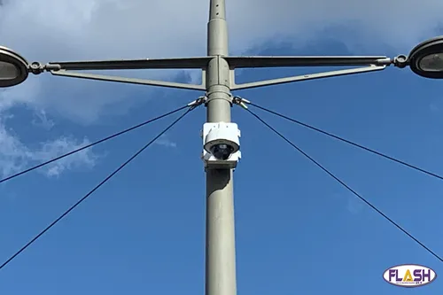 Une caméra de surveillance détruite par arme à feu à Beaubreuil