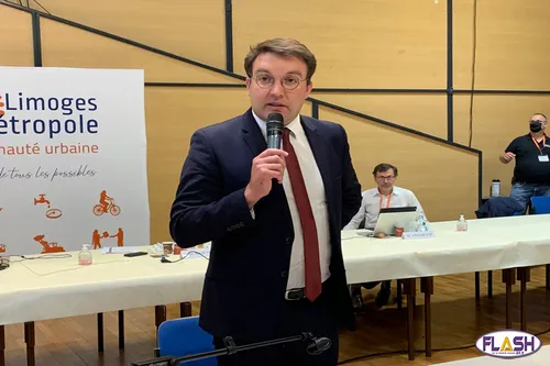 Guillaume Guérin a été élu président de la Communauté Urbaine...
