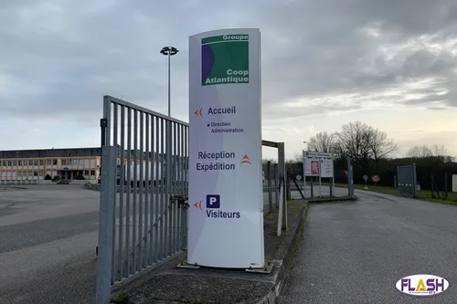 Clap de fin pour le dépôt de la Coop Atlantique de Condat sur Vienne