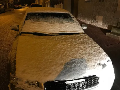 La neige est bien tombée en Haute-Vienne