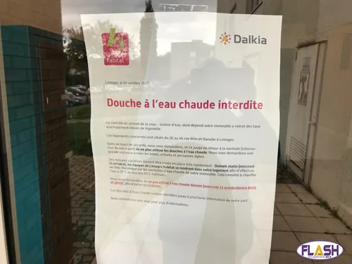 Depuis plus de 10 jours : 160 foyers privés de douche chaude à...