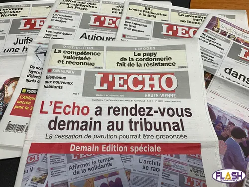Les derniers jours du journal l'Echo ?