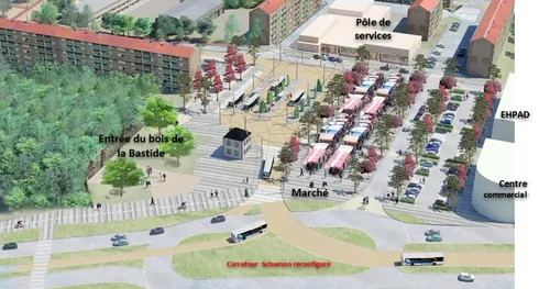 Rénovation du quartier de la Bastide