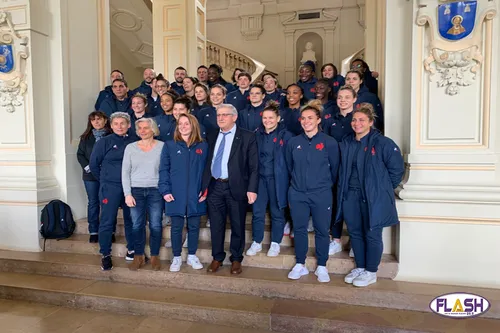 Tournoi des Six Nations Féminins : L'équipe de France s'entraîne à...
