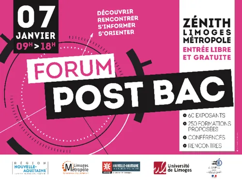 Forum Post Bac au Zénith de Limoges