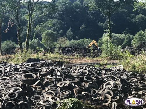 Poursuite de l'évacuation des déchets Wattelez vers le site Alvéol