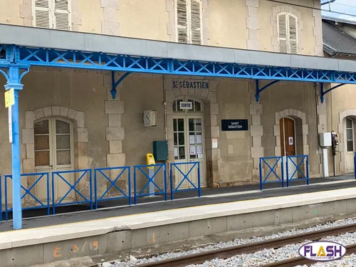 Colère du Comité de défense de la gare de Saint Sébastien