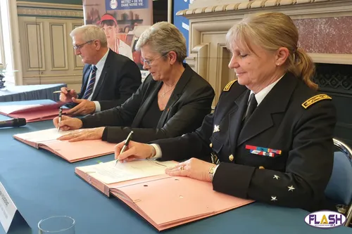 Geneviève Darrieussecq en visite à Limoges