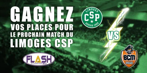 Jeu Limoges CSP / Gravelines : La liste des gagnants