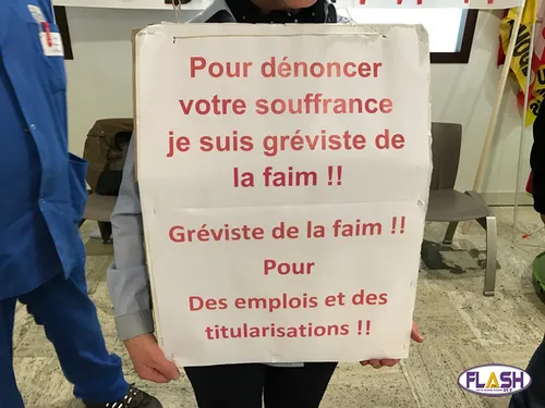 3eme jour de grève de la faim au CHU de Limoges