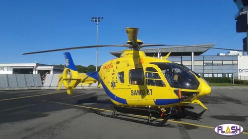 Il s'amusait à éblouir, avec un laser, le pilote de l'hélicoptère...