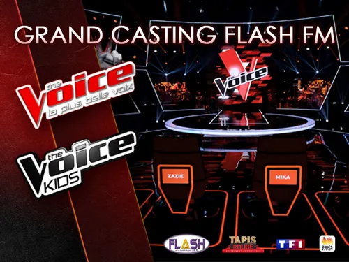 Inscriptions au casting THE VOICE et THE VOICE KIDS