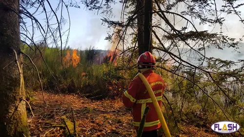 Important Incendie entre Razès et St-Sylvestre
