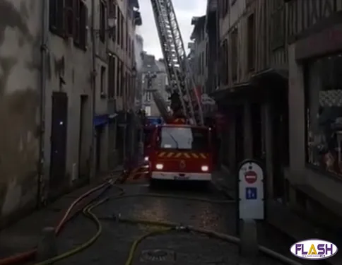 Incendie dans un immeuble de la rue de la Boucherie