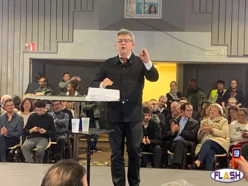 Meeting de Jean-Luc Mélenchon : il faut sauver les services publics